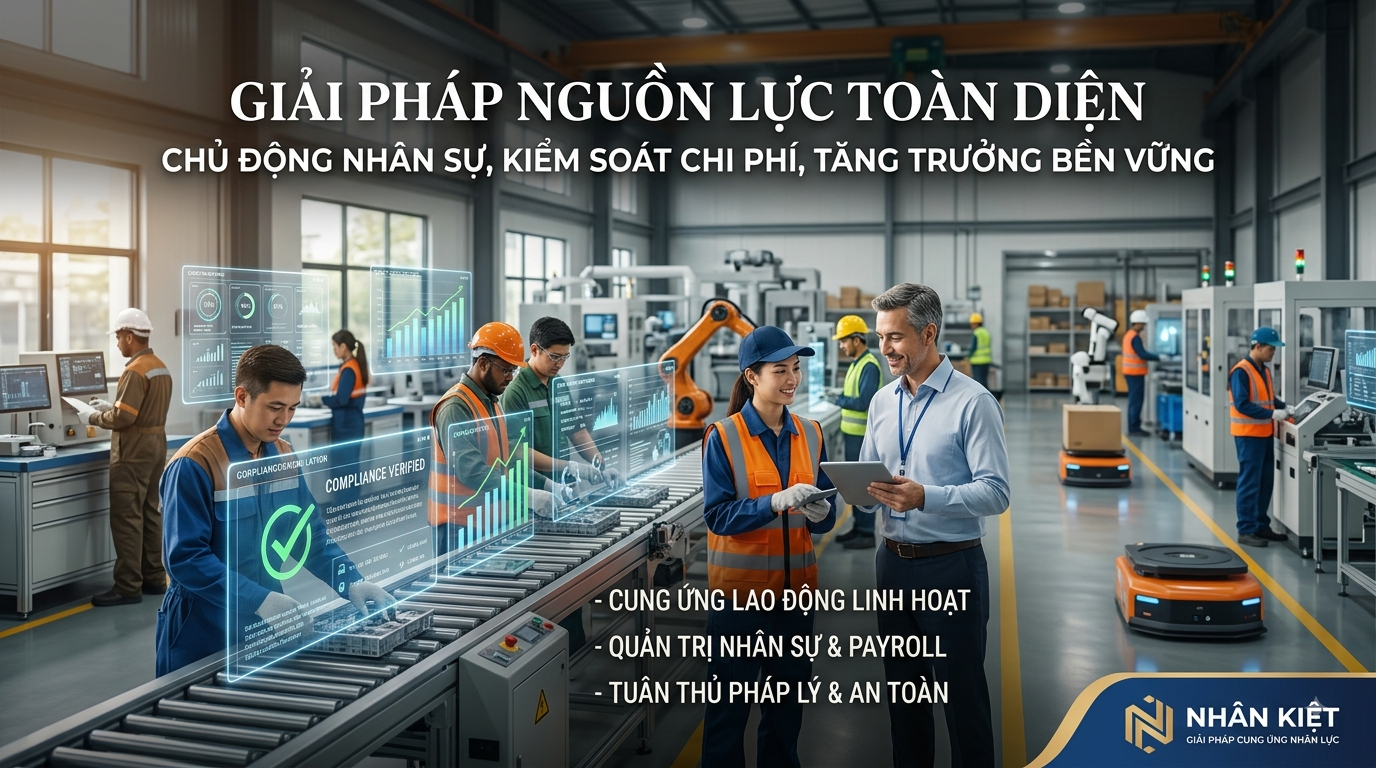 NHÂN KIỆT – GIẢI PHÁP CUNG ỨNG NHÂN LỰC TIN CẬY CHO DOANH NGHIỆP