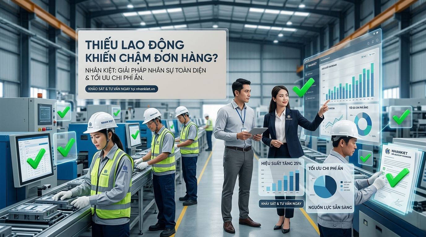 Thiếu lao động khiến chậm đơn hàng: Chi phí thực sự lớn hơn bạn nghĩ