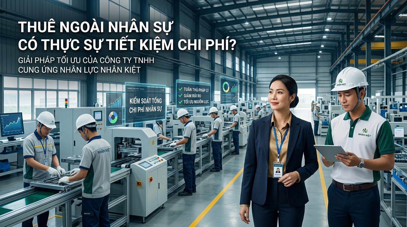 THUÊ NGOÀI NHÂN SỰ CÓ THỰC SỰ TIẾT KIỆM CHI PHÍ?