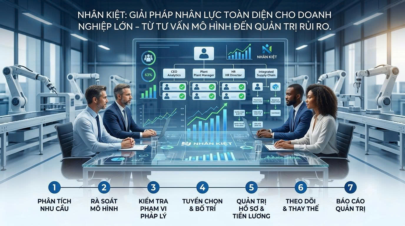 Cho thuê lại lao động có hợp pháp không? Điều kiện, giới hạn pháp lý và cách doanh nghiệp thuê nhân lực an toàn